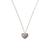 Coach | Resin Heart Short Pendant Necklace, 颜色Grey