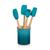 颜色: Caribbean, Le Creuset | 5-Piece Utensil Set