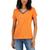 商品Tommy Hilfiger | Women's Solid V-Neck T-Shirt颜色Mandarin