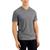 商品Alfani | Men's Relaxed Fit Supima Blend V-Neck T-Shirt, Created for Macy's颜色Dark Lead Opd