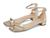 商品第4个颜色Platino, Stuart Weitzman | Nudistcurve Pearl Flat Sandal