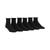 商品Tommy Hilfiger | Men's Socks, "Pitch" Athletic Quarter 6-Pairs颜色Black