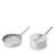 颜色: Silver, Caraway | Nonstick Ceramic Mini Fry Pan & Mini Sauce Pan Set