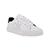 color White, Black, Calvin Klein | Women's Cizzo Low Top Lace-Up Logo Sneakers