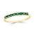 颜色: Emerald, Macy's | Sapphire Stack Ring (1/3 ct. t.w.) in 14k White Gold