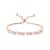 颜色: Rose Gold, Macy's | Diamond Accent San Marco Link Bolo Adjustable Bracelet in Silver Plate, Gold Plate or Rose Gold Plate