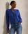 颜色: Lapis Blue, Ralph Lauren | Women's Cable-Knit Wool-Cashmere Cardigan Sweater