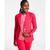 Michael Kors | Women's Knit One-Button Blazer, Regular & Petite, 颜色Deep Pink