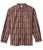 商品Carhartt | Men's Petite Relaxed Fit Cotton Long-Sleeve Plaid Shirt颜色Dark Cedar