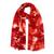 color Red, Ralph Lauren | Women's Summer Palm Wrap Scarf