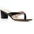 color Black, Stuart Weitzman | Stuart Weitzman Womens Brigida 50 Embossed Slip On Heel Sandals