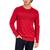 商品Club Room | Men's Textured Cotton Sweater, Created for Macy's颜色Anthem Red