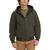 Levi's | Men's Workwear Hoodie Bomber Jacket with Quilted Lining, 颜色Olive