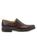 color BROWN, Sandro Moscoloni | Renzo Split Toe Penny Loafers