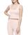 color Barely Pink, Calvin Klein | Pure Ribbed Cropped Tank