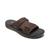 商品Rockport | Men's Trail Technique Stay Put Slide Sandals颜色Dark Brown