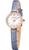 Lola Rose | Lola Rose Watches for Woen Gloden Halo Collection lewant Women's Dress Watch Ladies Watches, 颜色Blue