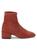 color CARDAMOM, Stuart Weitzman | 女式 Accordion系列 麂皮女靴