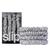 Slip | Back to Basics Skinny Scrunchies, Set of 4, 颜色Silver