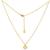 颜色: u, Savvy Cie Jewels | 18K Yellow Gold Vermeil Classic Chocker Necklace