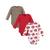 商品Hudson | Baby Girls 3 Piece Cotton Long-Sleeve Bodysuits颜色Basic Rose Leopard