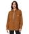 Carhartt | Rugged Flex® Loose Fit Canvas Fleece-Lined Shirt Jacket, 颜色Carhartt Brown
