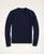 商品Brooks Brothers | Big & Tall Supima® Cotton Cable Crewneck Sweater颜色Navy