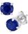 颜色: Sapphire, Macy's | Birthstone Stud Earrings in 14k Gold or 14k White Gold