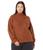 商品Madewell | Plus Sardinia Mockneck颜色Heather Cinnabar