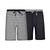 颜色: Black and Grey Stripe/Solid Black, Hanes | Men's Big and Tall Knit Jam, 2 Pack