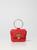 color RED, Love Moschino | Love Moschino bag in synthetic leather with crocodile print