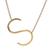 商品Savvy Cie Jewels | 1" 18K Gold Plated Necklace颜色s