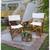 颜色: white, Simplie Fun | Folding Chair Wooden Director Chair Canvas Folding Chair Folding Chair 2pcs/set