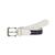 商品Tommy Hilfiger | Men's Tri-Color Ribbon Inlay Leather Belt颜色Cream