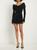 GIUSEPPE DI MORABITO | Ruched Stretch Jersey Mini Dress, 颜色Black