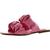 商品第1个颜色Pink Confetti, Sam Edelman | Circus by Sam Edelman Womens Iggy Faux Leather Ruffled Flat Sandals