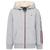商品Tommy Hilfiger | Little Boys Signature Stripe Sherpa Long Sleeves Hoodie颜色Gray Heather