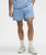 颜色: Heathered Pool Party/Heathered Ocean Air, Lululemon | Soft Jersey Short 5"