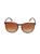 商品Longchamp | 56MM Round Sunglasses颜色CARAMEL