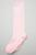 Alo | Women's Knee-High Throwback Barre Sock - White/Black, 颜色Powder Pink/White