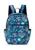 color Royal Blue Seascape, Sakroots | Larchmont Backpack