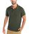 Nautica | Men's Slim Fit Short Sleeve Solid Soft Cotton Polo Shirt, 颜色Moss Heather