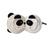 颜色: panda, Mirage | Mirage Kids 2-in-1 Travel Pillow And Eye Mask Animal Plush Soft Eye Mask Blindfold For Sleeping