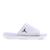 color White-Black-Photon Dust |, Jordan | Jordan Play Slide - Men Flip-Flops and Sandals