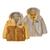 颜色: Talon Gold, Patagonia | Patagonia Reversible Tribbles Hoodie - Infant