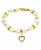 颜色: March, 2028 | 14K Gold-tone Heart Clasp Bracelet