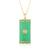 颜色: 16 in, Canaria Fine Jewelry | Canaria Jade "Good Fortune" Pendant Necklace in 10kt Yellow Gold