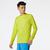 color Sulphur Yellow, New Balance | New Balance Accelerate L/S Running Top - Men's