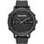 商品第1个颜色Black, SKECHERS | Men's Lawndale Silicone Strap Watch 46.5mm