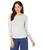 color Summer Grey Heather, Tommy Bahama | Ashby Rib 3/4 Sleeve Tee